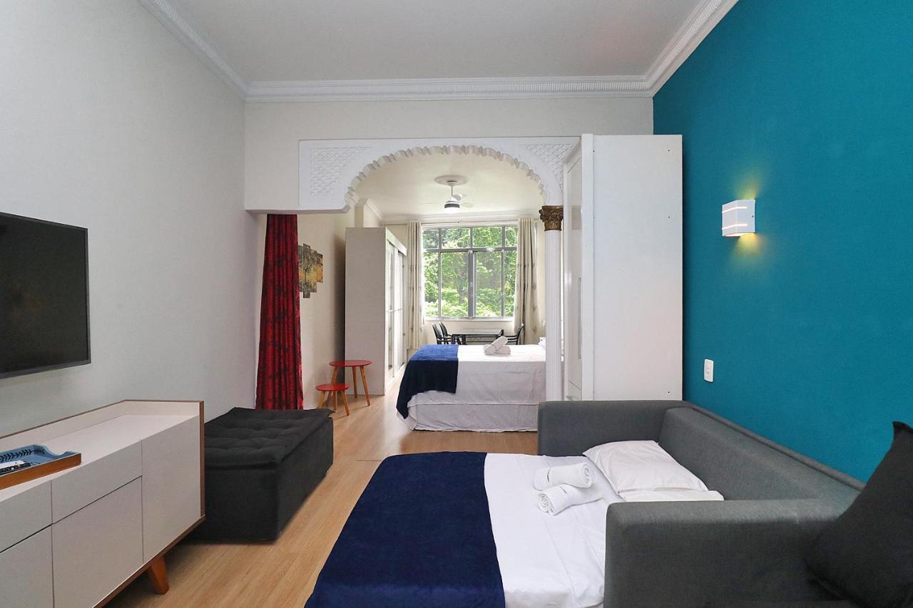 Appartement Fantastico 1 Quarto E Sala Em Copacabana Com Vista Para Natureza à Rio de Janeiro Extérieur photo
